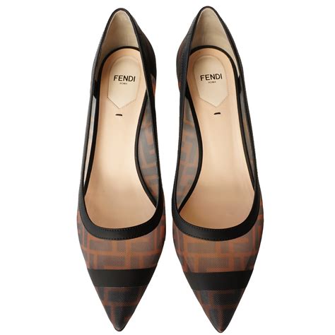 fendi colibri black|Fendi colibri pumps.